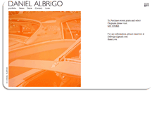 Tablet Screenshot of danielalbrigo.com